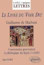 Machaut, Le Livre Du Voir Dit - Commentaire Grammatical Et Philologique - Preview
