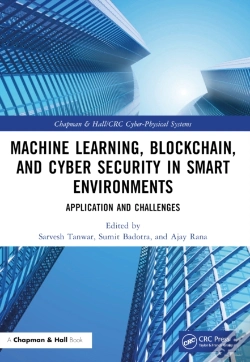 Capa do artigo Machine Learning, Blockchain, And Cyber Security In Smart Environments