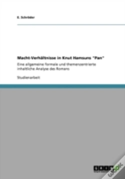 Capa do artigo Macht-Verhaltnisse In Knut Hamsuns "Pan"