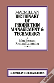 Capa do artigo Macmillan Dictionary Of Production Technology And Management