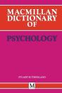 Macmillan Dictionary Of Psychology - Preview