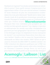 Capa do artigo Macroéconomie