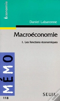 Capa do artigo Macroéconomie T.1 ; Les Fonctions Économiques
