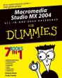 Macromedia Studio Mx 2004 All-In-One Desk Reference For Dummies - Preview