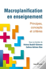 Capa do artigo Macroplanification En Enseignement ; Principes, Concepts Et Critères