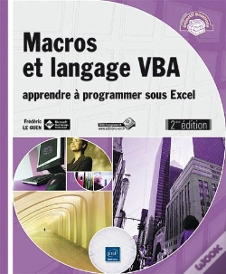 Capa do artigo Macros Et Langage Vba - Apprendre A Programmer Sous Excel (2ieme Edition)