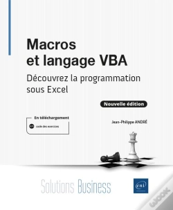 Capa do artigo Macros Et Langage Vba : Découvrez La Programmation Sous Excel (Nouvelle Édition)