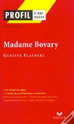 Capa do artigo Madame Bovary, De Gustave Flaubert