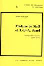 Madame De Stael Et J.-B.-A. Suard : Correspondance Inedite (1786-1817) - Preview