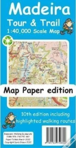 Capa do artigo Madeira Tour And Trail Map Paper Edition