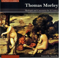 Capa do artigo Madrigals And Canzonetta For 2-5 Voices. - CD