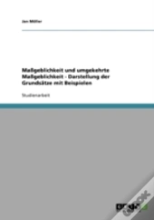 Mageblichkeit Und Umgekehrte Mageblichkeit - Darstellung Der Grundsatze Mit Beispielen