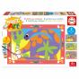 Magic Art Number - Dinossauros 4+ Educa 20401 - Preview