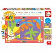 Capa do artigo Magic Art Number - Dinossauros 4+ Educa 20401