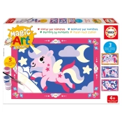 Capa do artigo Magic Art Number - Unicornios 4+ Educa 20288