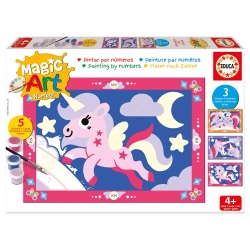 Capa do artigo Magic Art Number - Unicornios 4+ Educa 20288
