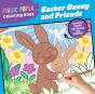 Magic Paper Coloring Book: Easter Bunny And Friends - Preview