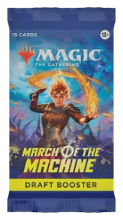 Capa do artigo Magic: The Gathering - March of the Machine Draft Booster (English)