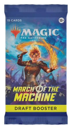 Capa do artigo Magic: The Gathering - March of the Machine Draft Booster (English)