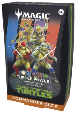 Capa do artigo Magic the Gathering Teenage Mutant Ninja Turtles Commander Deck