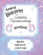 Magical Unicorns Cursive Handwriting Workbook - Preview