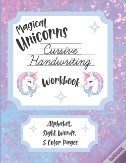 Capa do artigo Magical Unicorns Cursive Handwriting Workbook