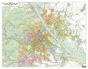 Magnetic Marking Board: Vienna 1:20,000, Colored Districts - Preview
