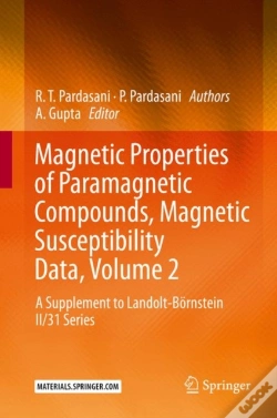 Capa do artigo Magnetic Properties Of Paramagnetic Compounds, Magnetic Susceptibility Data, Volume 2