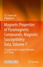 Magnetic Properties Of Paramagnetic Compounds, Magnetic Susceptibility Data, Volume 7 - Preview