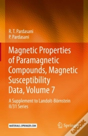 Capa do artigo Magnetic Properties Of Paramagnetic Compounds, Magnetic Susceptibility Data, Volume 7