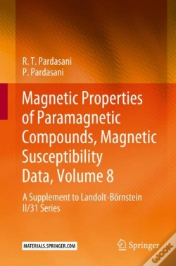 Capa do artigo Magnetic Properties Of Paramagnetic Compounds, Magnetic Susceptibility Data, Volume 8