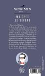 Maigret Se Défend