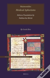 Capa do artigo Maimonides, Medical Aphorisms, Hebrew Translation By Nathan Ha-Me?Ati