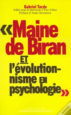 Capa do artigo Maine De Biran Et L'Evolutionnisme En Psychologie