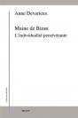 Maine De Biran ; L'Individualité Persévérante - Preview