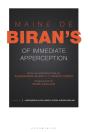 Maine De Biran'S 'Of Immediate Apperception' - Preview