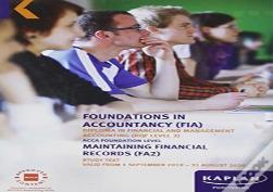 Maintaining Financial Records - Study Text
