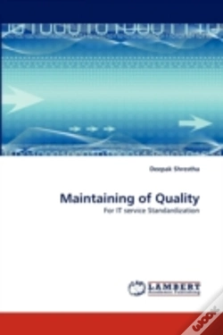 Capa do artigo Maintaining Of Quality