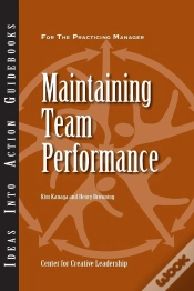 Capa do artigo Maintaining Team Performance