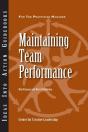 Maintaining Team Performance - Preview