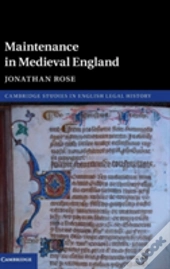 Maintenance In Medieval England