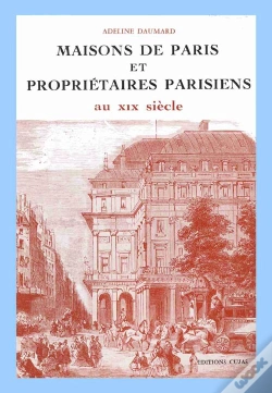Capa do artigo Maisons De Paris Et Propriétaires Parisiens Au Xix Siècle 1809-1880