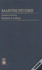 Capa do artigo Maistre Studies