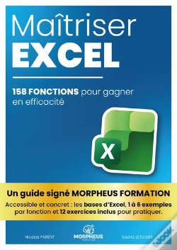 Capa do artigo Maitriser Excel - 158 Fonctions Pour Gagner En Efficacite