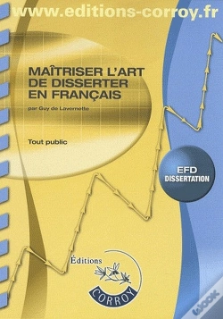 Capa do artigo Maîtriser L'Art De Disserter En Français, Epreuve 5 Du Dpecf