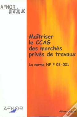 Capa do artigo Maitriser Le Ccag Des Marches Prives De Travaux