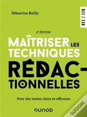 Capa do artigo Maitriser Les Techniques Redactionnelles - 2e Ed. - Pour Des Textes Clairs Et Efficaces