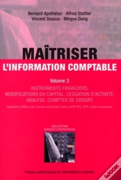 Capa do artigo Maîtriser L'Information Comptable Tome 3
