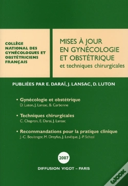Capa do artigo Maj En Gynecologie Et Obstetrique: Tech. Chir 2007