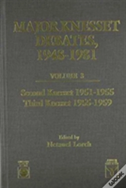 Capa do artigo Major Knesset Debates, 1948-1981